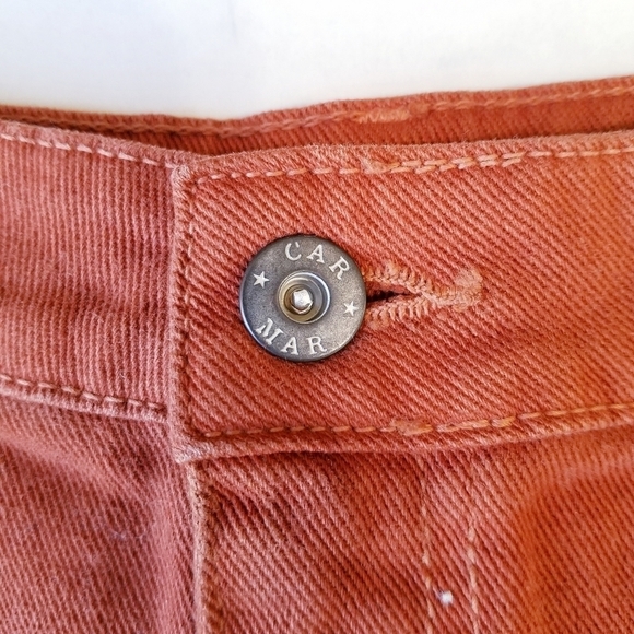 🌸‎ NEW Carmar | Distressed Denim Shorts, Nutmeg 27 - Picture 5 of 12